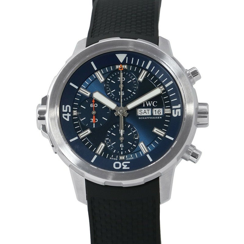 IWC アクアタイマー クロノグラフ エクスペディション・ジャック=イヴ・クストー IW376805 腕時計 ウォッチ ブルー文字盤