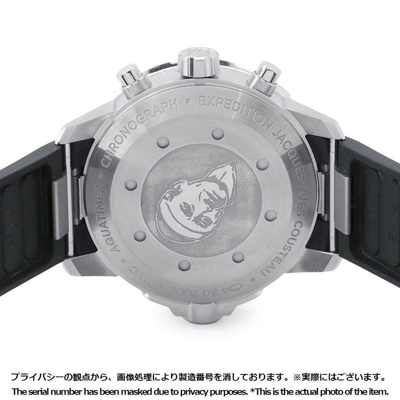 IWC アクアタイマー クロノグラフ エクスペディション・ジャック=イヴ・クストー IW376805 腕時計 ウォッチ ブルー文字盤