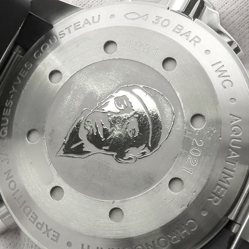 IWC アクアタイマー クロノグラフ エクスペディション・ジャック=イヴ・クストー IW376805 腕時計 ウォッチ ブルー文字盤