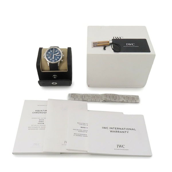 IWC アクアタイマー クロノグラフ エクスペディション・ジャック=イヴ・クストー IW376805 腕時計 ウォッチ ブルー文字盤