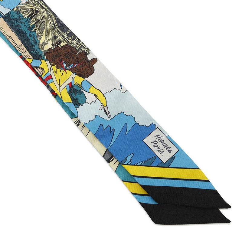 エルメス スカーフ ツイリー Wow HERMES シルクツイル 2021年春夏