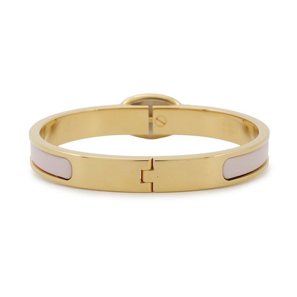 エルメス ブレスレット シェーヌダンクル ミニクリック PM ローズ・カンダー/ゴールド金具   HERMES アクセサリー