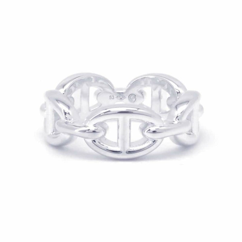 エルメス リング シェーヌダンクル アンシェネPM SV925シルバー リングサイズ53 HERMES ジュエリー