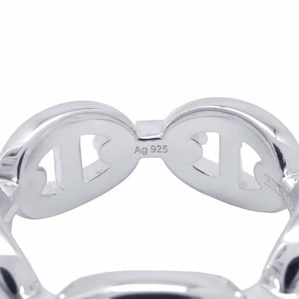 エルメス リング シェーヌダンクル アンシェネPM SV925シルバー リングサイズ53 HERMES ジュエリー