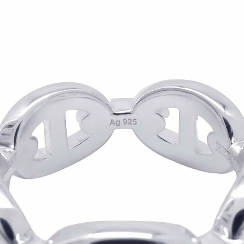 エルメス リング シェーヌダンクル アンシェネPM SV925シルバー リングサイズ53 HERMES ジュエリー