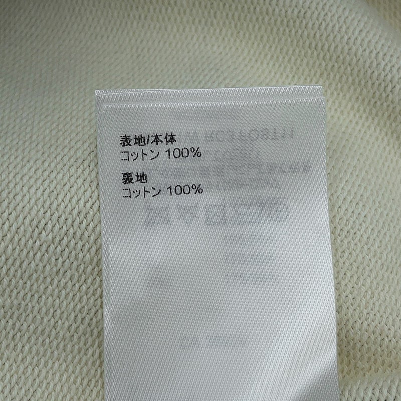 ルイヴィトン パーカー モノグラム ベロア コットン100% レディースXL LOUIS VUITTON ヴィトン 黒