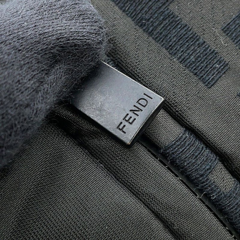 フェンディ ダウンベスト ズッカ メンズサイズ52 FAA694 FENDI アウター 黒