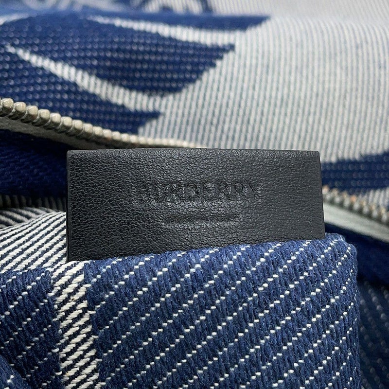 バーバリー トートバッグ EKD スクエアトート キャンバス 8080749 BURBERRY グレー