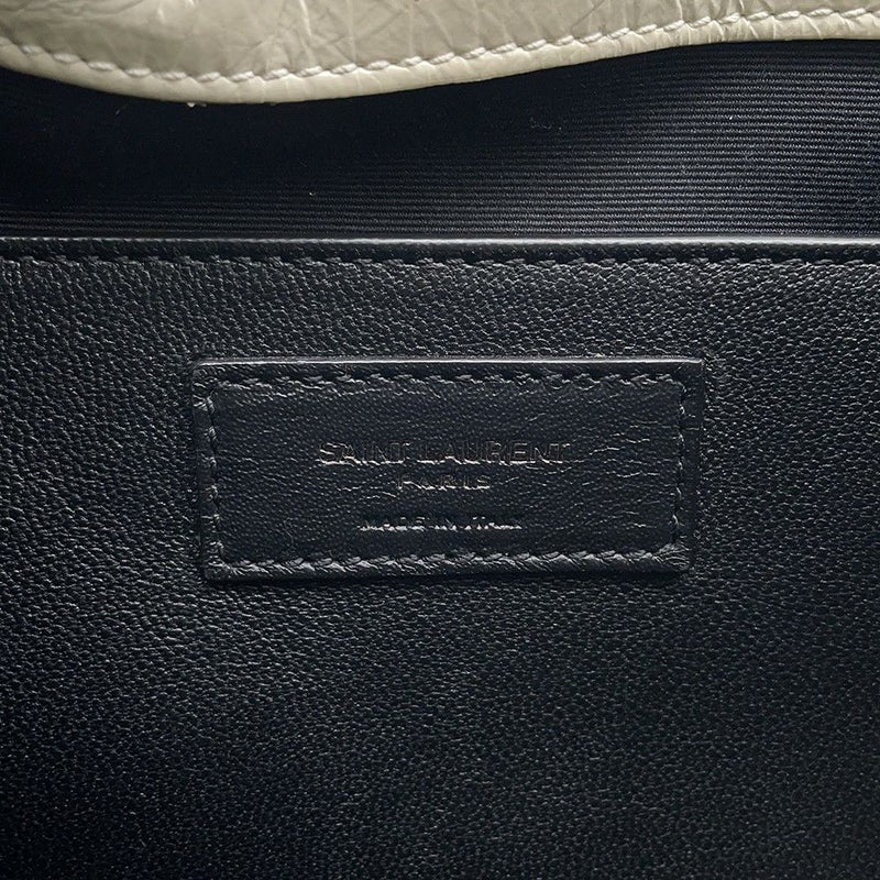 サンローランパリ ニキ ベイビー  ヴィンテージレザー 6331600EN049207 SAINT LAURENT PARIS バッグ 白