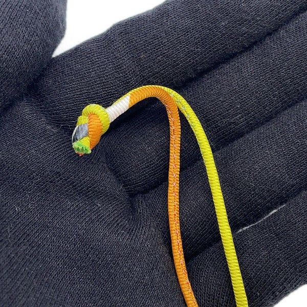 エルメス バッグチャーム プティアッシュ ドッグ マグノリア/ブラウン トリヨンクレマンス/シェブル 犬