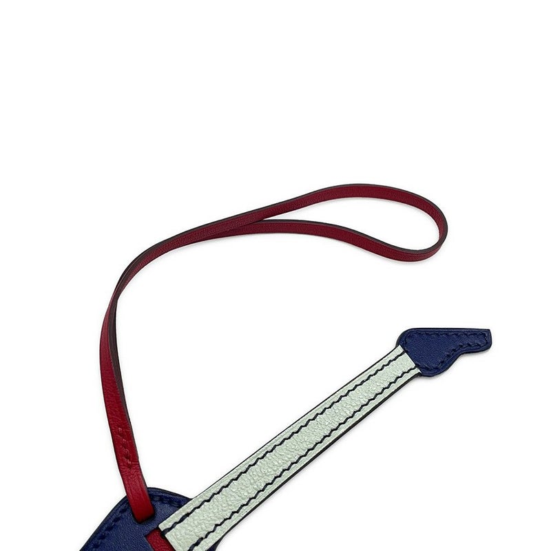 エルメス ロックチャーム ブルーサフィール/バンブー/ヴェールフィズ/ルージュピマン/シルバー金具 タデラクト/タデラクト/シャムキラ B刻印