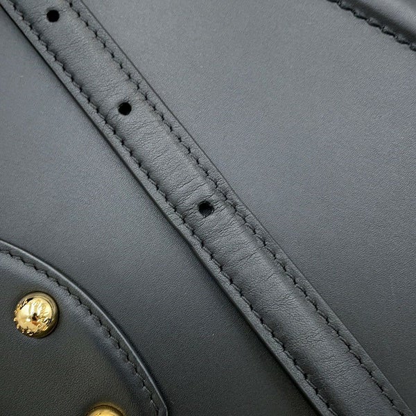 ドルチェ＆ガッバーナ ハンドバッグ DG アモーレ カーフレザー DOLCE&GABBANA 2way 黒