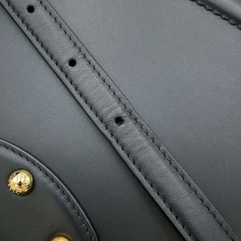 ドルチェ＆ガッバーナ ハンドバッグ DG アモーレ カーフレザー DOLCE&GABBANA 2way 黒