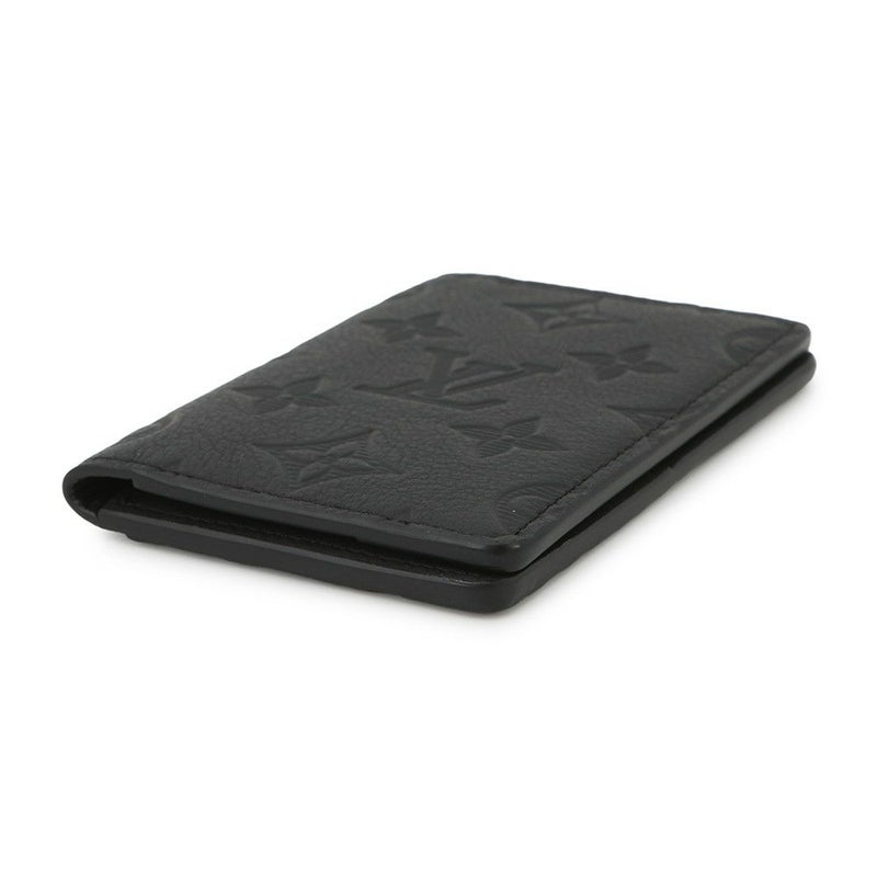 ルイヴィトン カードケース モノグラム・トリヨン オーガナイザー・ドゥ ポッシュ M69044 メンズ 名刺入れ パスケース 黒 ブラック