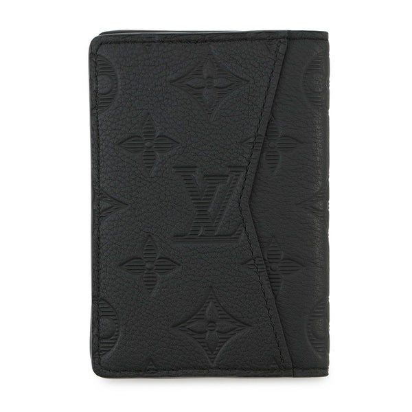 ルイヴィトン カードケース モノグラム・トリヨン オーガナイザー・ドゥ ポッシュ M69044 メンズ 名刺入れ パスケース 黒 ブラック