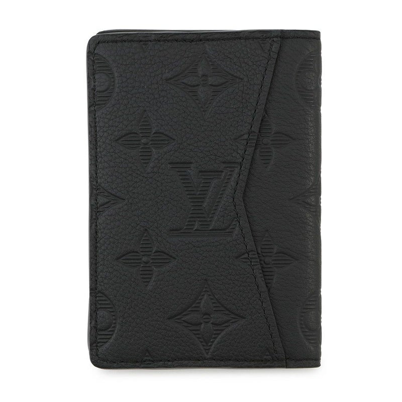 ルイヴィトン カードケース モノグラム・トリヨン オーガナイザー・ドゥ ポッシュ M69044 メンズ 名刺入れ パスケース 黒 ブラック