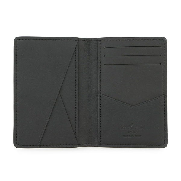 ルイヴィトン カードケース モノグラム・トリヨン オーガナイザー・ドゥ ポッシュ M69044 メンズ 名刺入れ パスケース 黒 ブラック