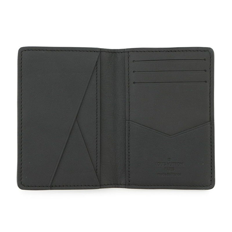 ルイヴィトン カードケース モノグラム・トリヨン オーガナイザー・ドゥ ポッシュ M69044 メンズ 名刺入れ パスケース 黒 ブラック