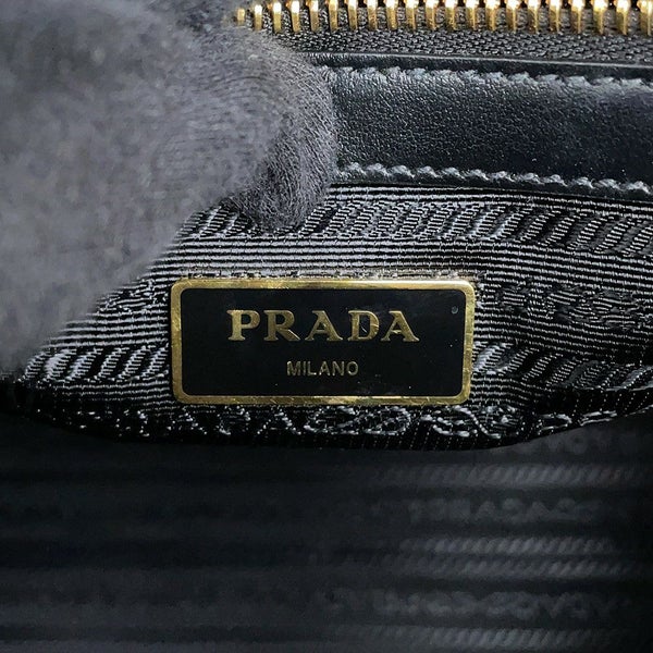プラダ トートバッグ サフィアーノレザー 1BA227 PRADA 2way 黒