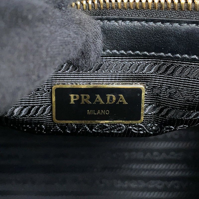 プラダ トートバッグ サフィアーノレザー 1BA227 PRADA 2way 黒