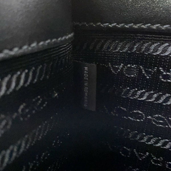 プラダ トートバッグ サフィアーノレザー 1BA227 PRADA 2way 黒