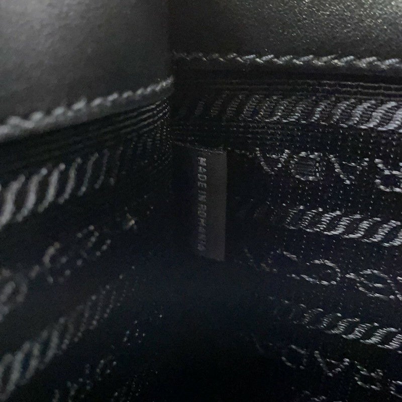 プラダ トートバッグ サフィアーノレザー 1BA227 PRADA 2way 黒