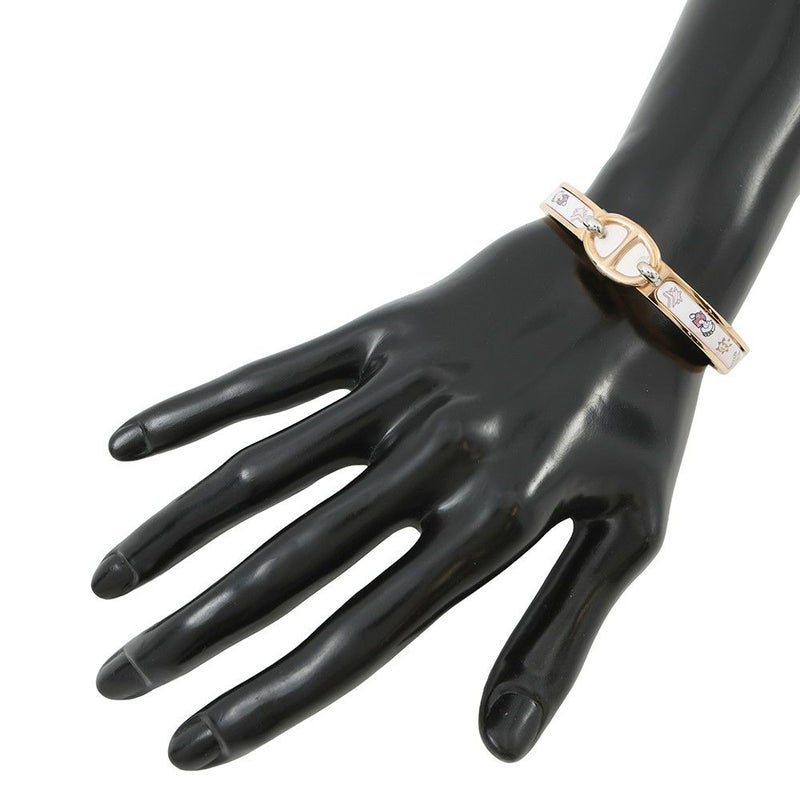 エルメス ブレスレット シェーヌダンクル ミニクリック PM ファニー・アイスクリーム ジャスミン/ピンクゴールド金具