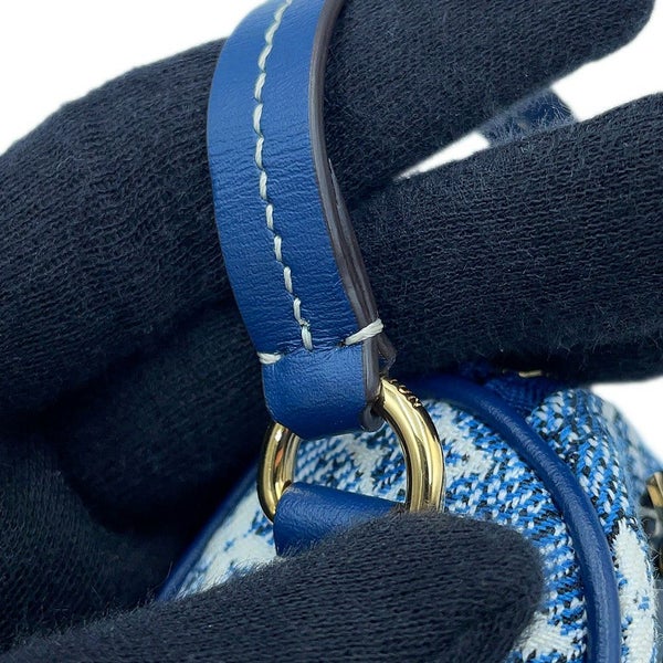 ルイヴィトン バッグチャーム モノグラム・デニム ビジューサック・マイクロ スピーディ M00546 キーホルダー