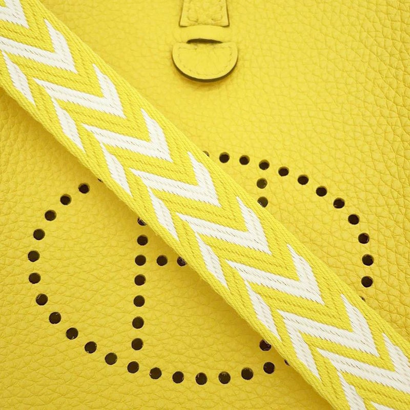 エルメス エブリンTPM アマゾン サングル ジグザグ ジョーヌナプル/シルバー金具 トリヨンクレマンス C刻印