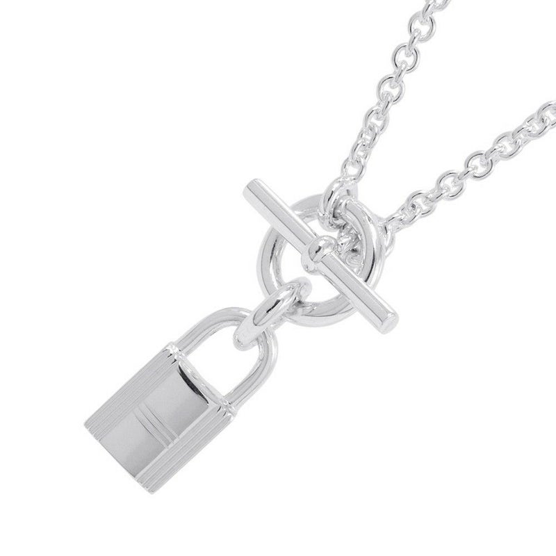 エルメス ネックレス アミュレット ケリー・カデナ SV925シルバー HERMES ペンダント ジュエリー