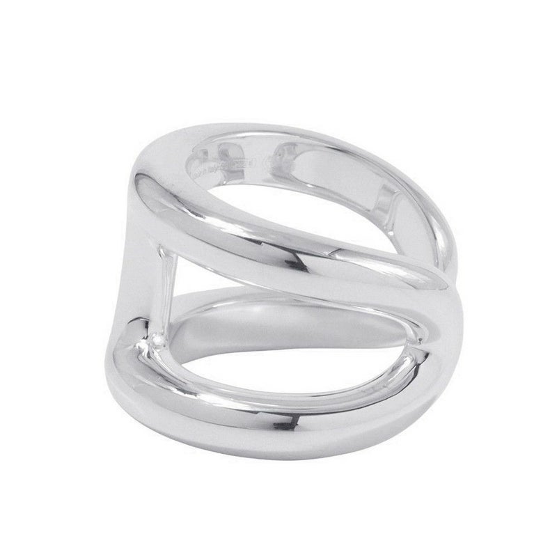 エルメス リング オスモズGM Osmose SV925シルバー リングサイズ53 HERMES ジュエリー 指輪