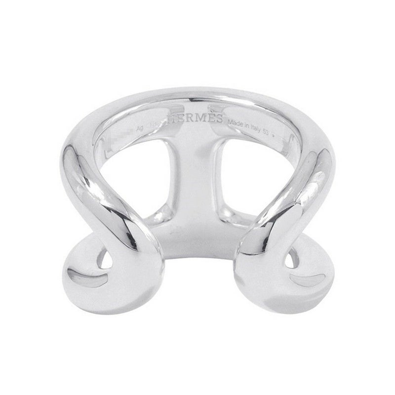 エルメス リング オスモズGM Osmose SV925シルバー リングサイズ53 HERMES ジュエリー 指輪