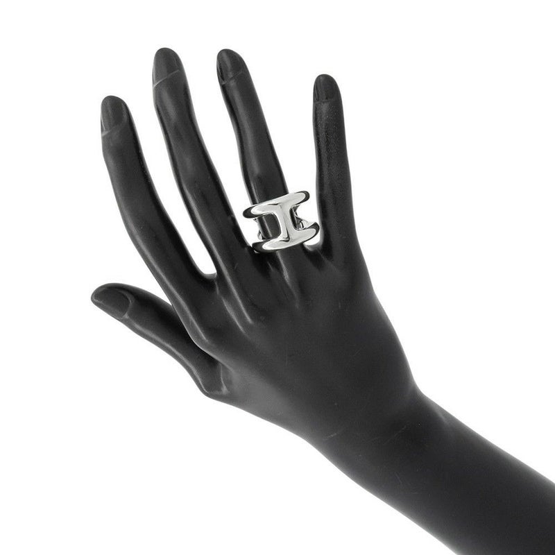 エルメス リング オスモズGM Osmose SV925シルバー リングサイズ53 HERMES ジュエリー 指輪