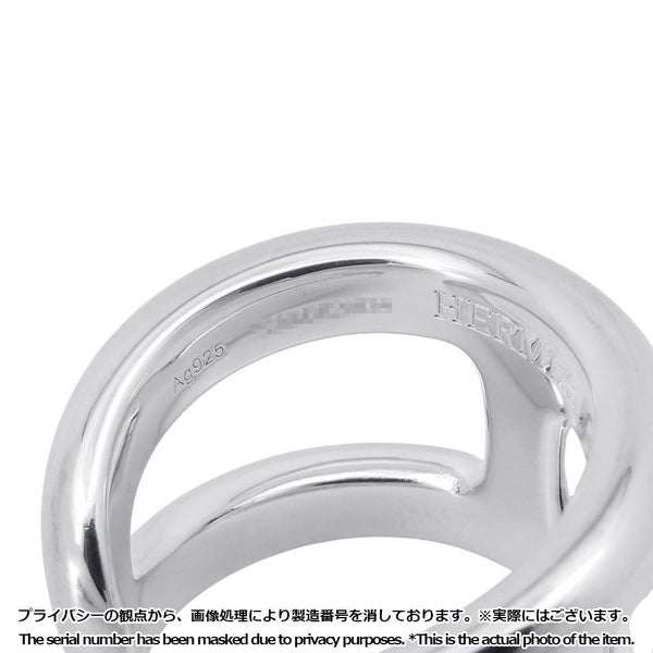 エルメス リング オスモズGM Osmose SV925シルバー リングサイズ53 HERMES ジュエリー 指輪