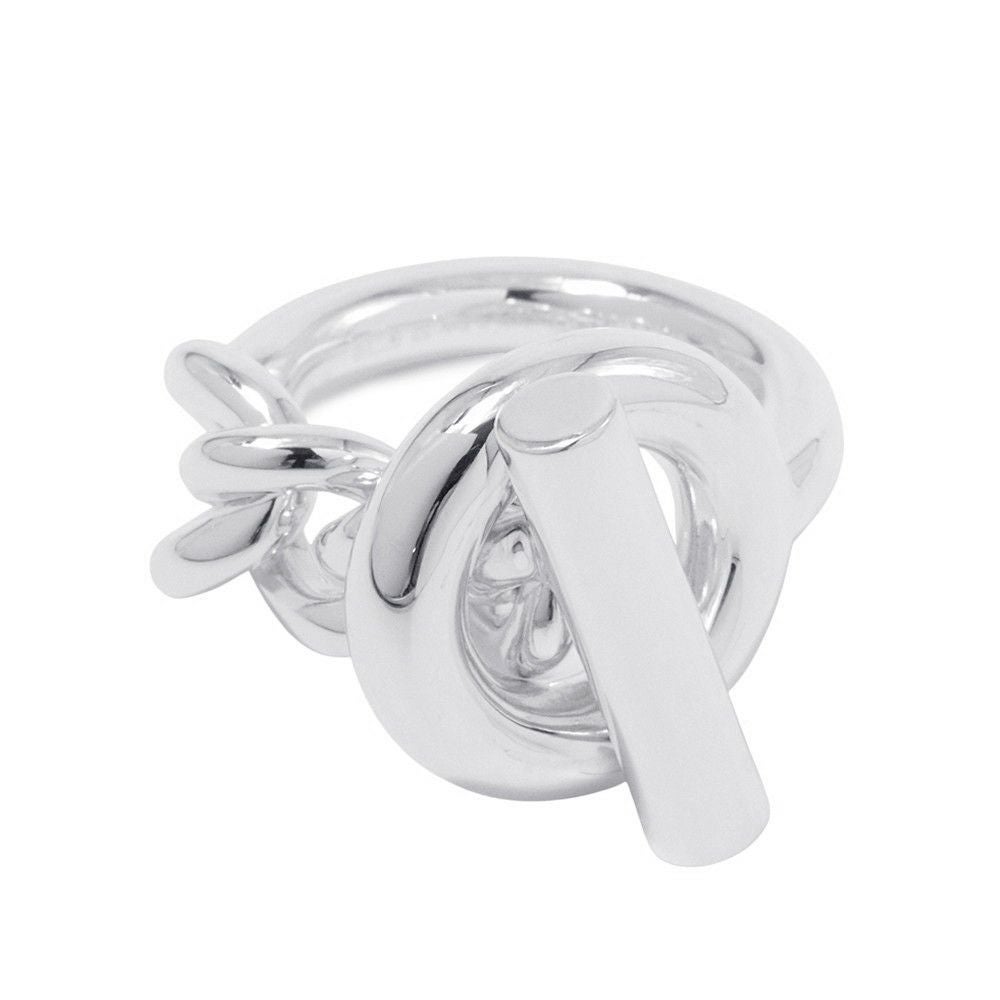 エルメス リング クロワゼットGM SV925シルバー リングサイズ52 HERMES