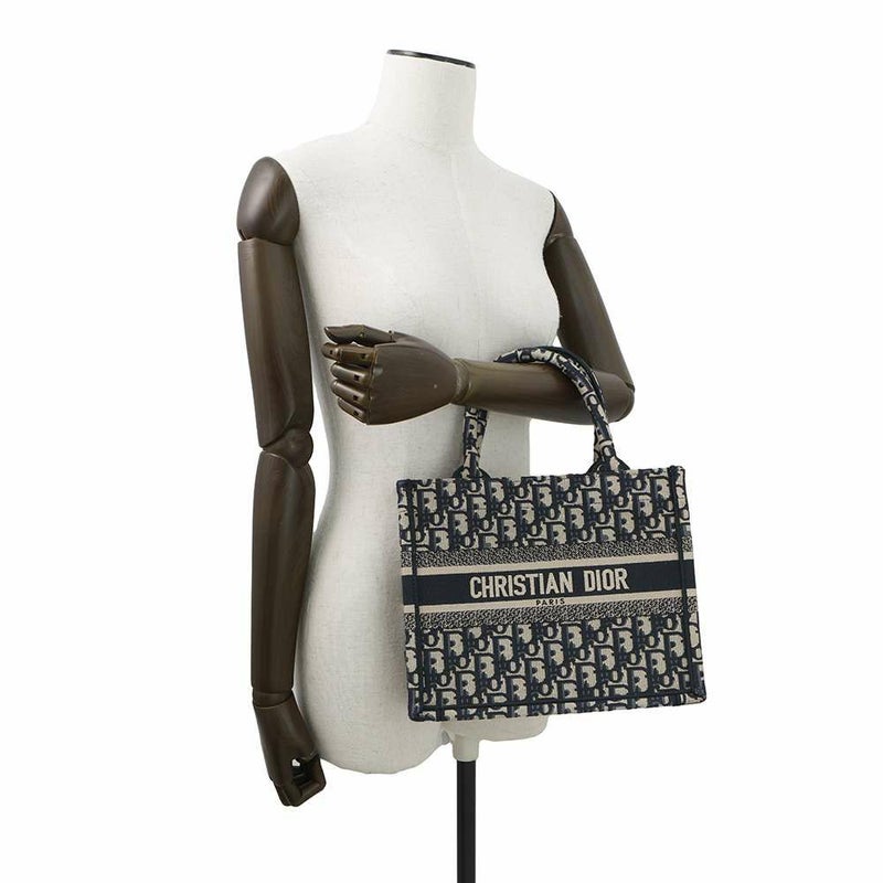 クリスチャン・ディオール トートバッグ オブリーク ブックトート スモール キャンバス M1265ZRIW トロッター