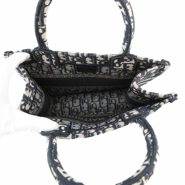 クリスチャン・ディオール トートバッグ オブリーク ブックトート スモール キャンバス M1265ZRIW トロッター