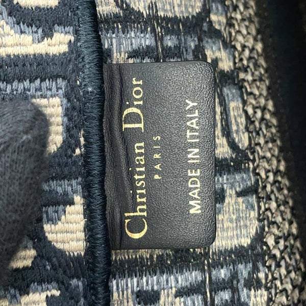 クリスチャン・ディオール トートバッグ オブリーク ブックトート スモール キャンバス M1265ZRIW トロッター