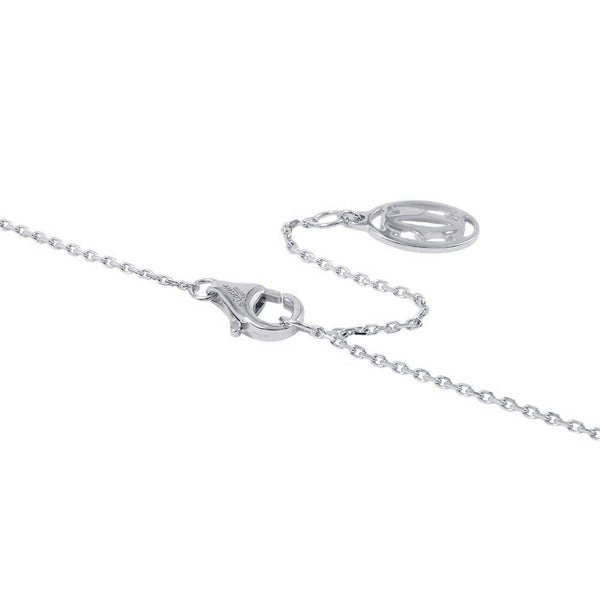 カルティエ ネックレス ダムール ネックレス ダイヤモンド 中石0.19ct K18WGホワイトゴールド N7406700 ペンダント GIA鑑定書付き