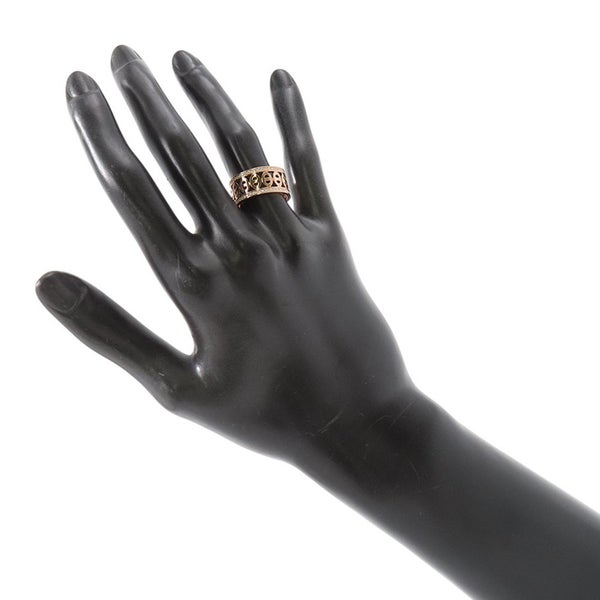 エルメス リング シェーヌ・ダンクル・ディヴィーヌPM ダイヤモンド 102P 計0.43ct K18PGピンクゴールド サイズ51 HERMES 指輪