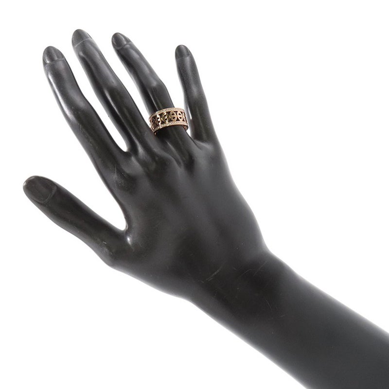 エルメス リング シェーヌ・ダンクル・ディヴィーヌPM ダイヤモンド 102P 計0.43ct K18PGピンクゴールド サイズ51 HERMES 指輪