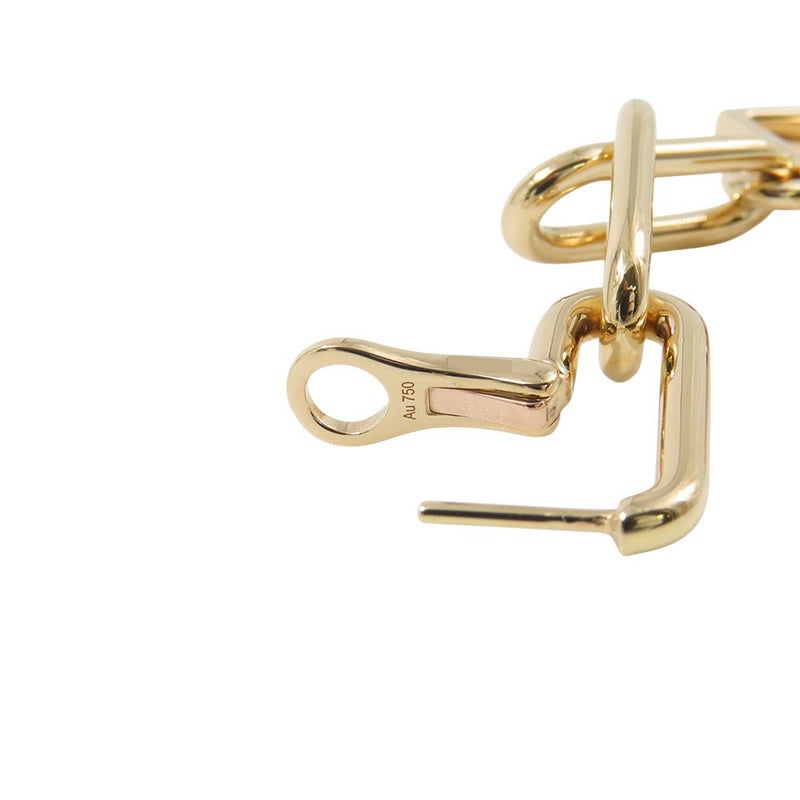 ルイヴィトン ピアス ブックル ドレイユ B ブロッサム ダイヤモンド/マザーオブパール K18YGイエローゴールド Q96790 LOUIS VUITTON