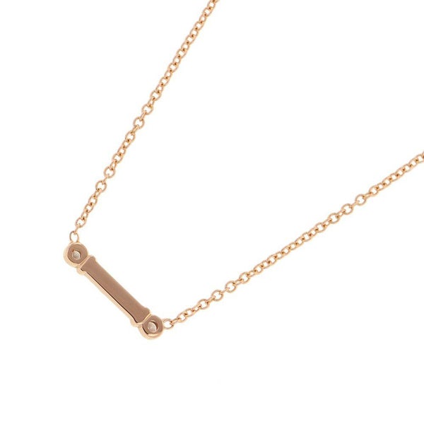 ティファニー ネックレス フルール ド リス ステム ダイヤモンド 6P K18PGピンクゴールド Tiffany&Co. ペンダント