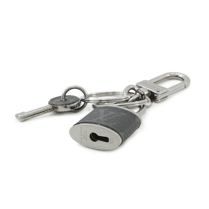 ルイヴィトン キーホルダー モノグラム・エクリプス ポルトクレ・パドロック＆キー M61951 LOUIS VUITTON 黒 ブラック