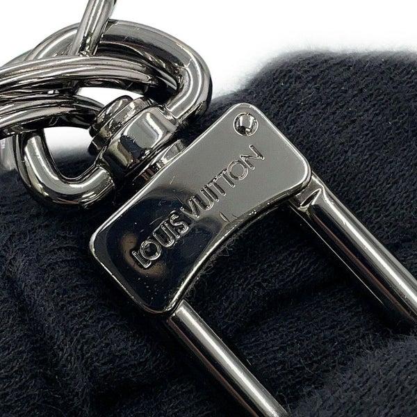 ルイヴィトン キーホルダー モノグラム・エクリプス ポルトクレ・パドロック＆キー M61951 LOUIS VUITTON 黒 ブラック