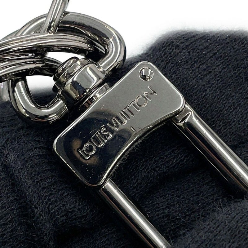 ルイヴィトン キーホルダー モノグラム・エクリプス ポルトクレ・パドロック＆キー M61951 LOUIS VUITTON 黒 ブラック