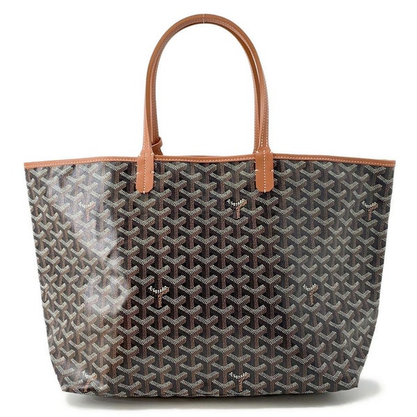 ゴヤール トートバッグ サンルイPM PVC/レザー STLOUIPMLTY01CL03P GOYARD ポーチ付き 黒