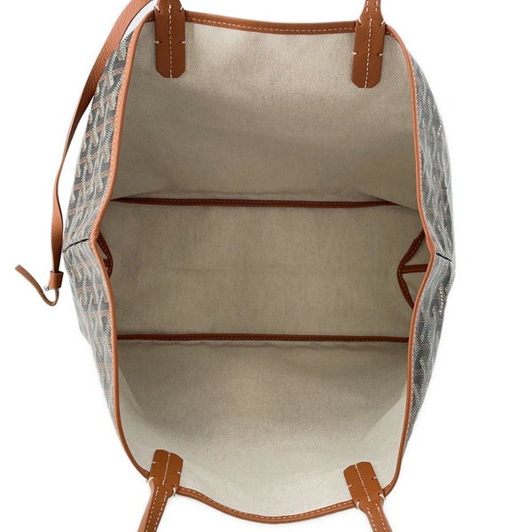 ゴヤール トートバッグ サンルイPM PVC/レザー STLOUIPMLTY01CL03P GOYARD ポーチ付き 黒