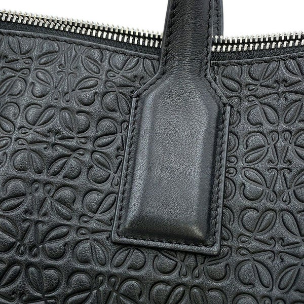 ロエベ ビジネスバッグ ゴヤ シンプル ブリーフケース レザー 337.55.S50 LOEWE 2way 黒