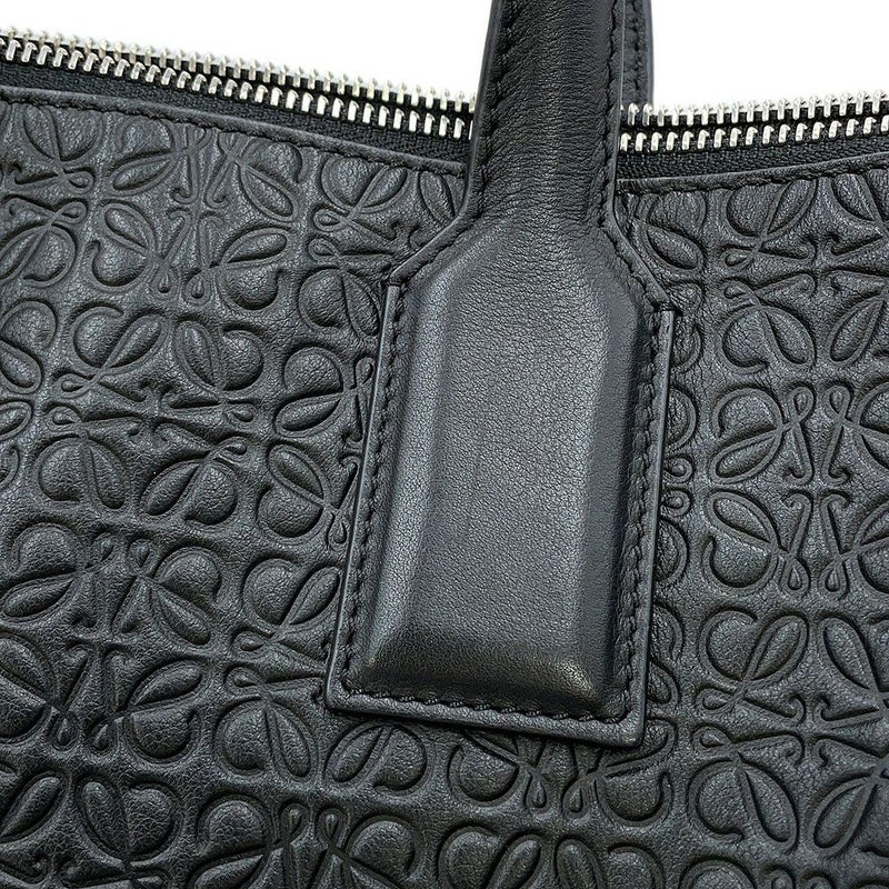 ロエベ ビジネスバッグ ゴヤ シンプル ブリーフケース レザー 337.55.S50 LOEWE 2way 黒